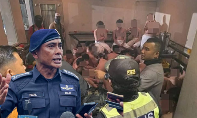 171 Lelaki Ditahan Di Spa Chow Kit