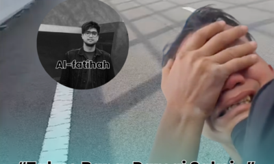 Menangis Teresak-esak Di Tepi Jalan, Pemandu Treler Trauma Terlanggar Rider Yang Terjatuh