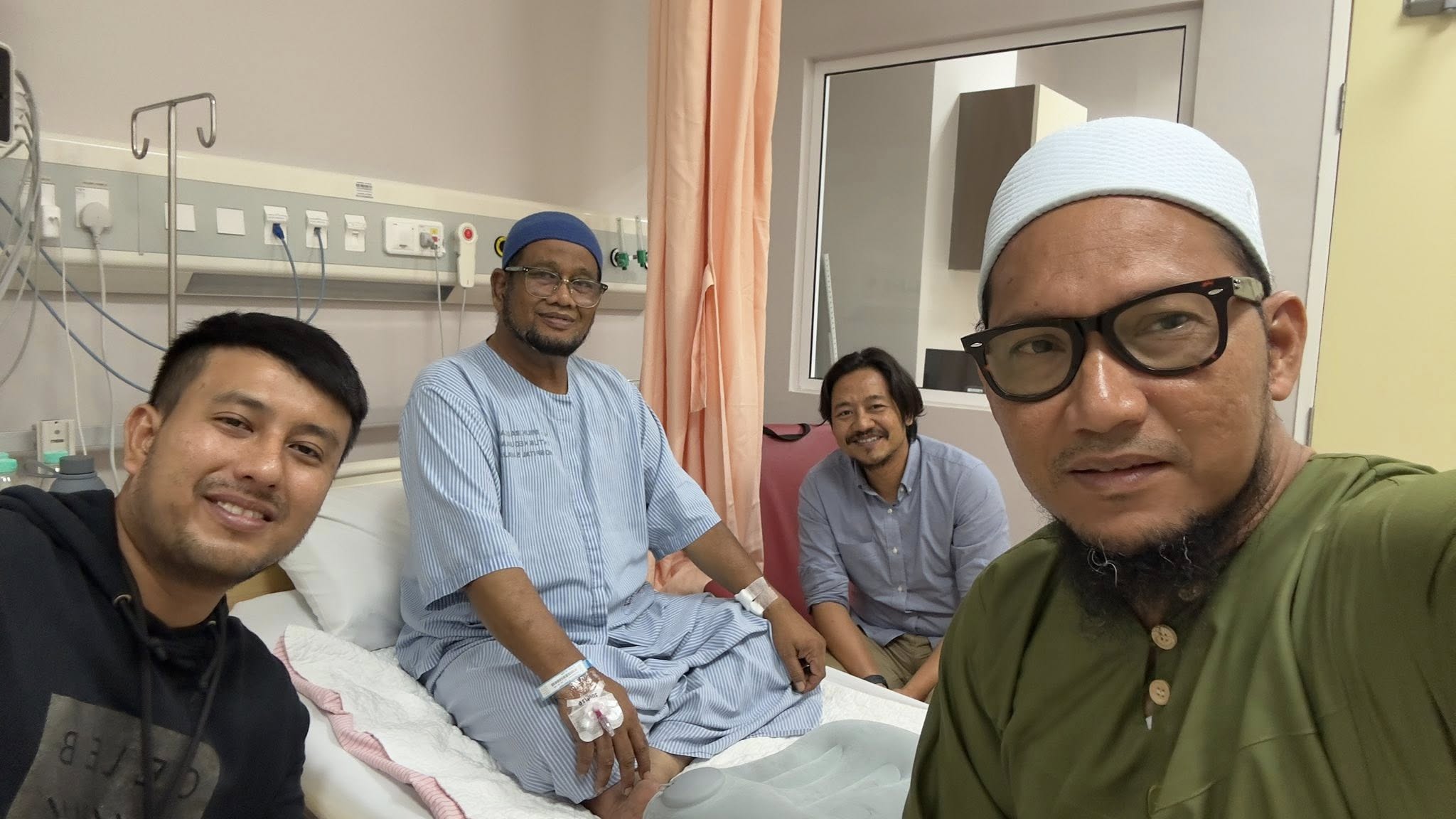 Nash Jalani Pembedahan Selepas Diserang Sakit Jantung