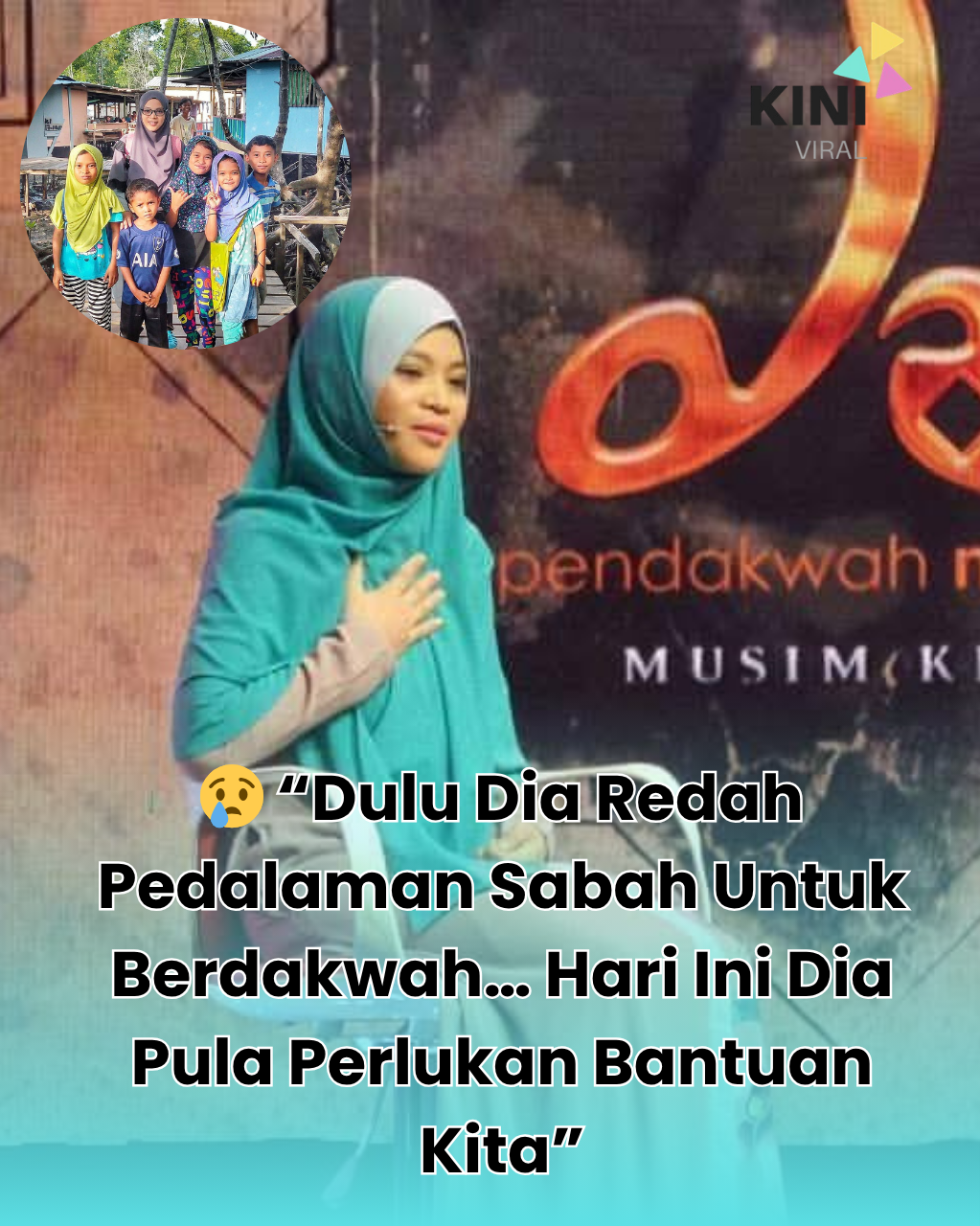 USTAZAH IZZLYN PERLUKAN BANTUAN ORANG RAMAI