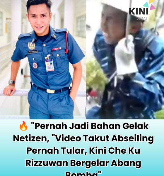 [VIDEO] Pernah Digelar ‘Wan Penakut’ Ketika PLKN, Kini Jadi Abang Bomba Yang Selamatkan Nyawa Orang Ramai
